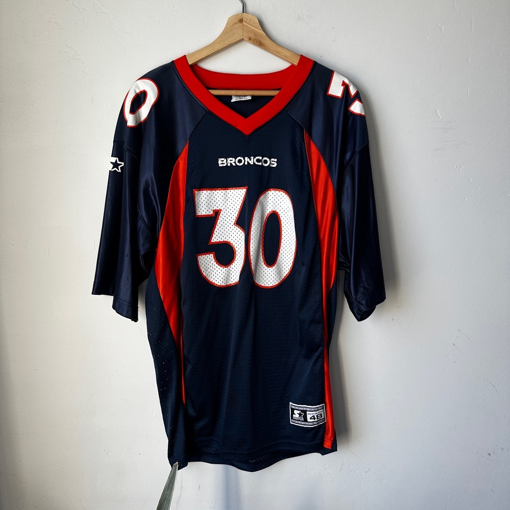 Vintage Denver Broncos Terrell Davis Starter Jersey Men's Size 48